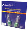 Celebrations Incandescent Clear 2 ct Replacement Christmas Light Bulbs