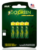 Gogreen Power Inc 24002 Aaa Alkaline Batteries 4 Pack