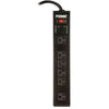 Prime 15 ft. L 6 outlets Surge Protector Black 1150 J