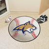 Montana State University Baseball Rug - 27in. Diameter