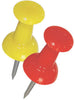 Hillman Assorted Push Pins 16 pk (Pack of 6)