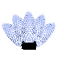 Holiday Bright Lights LED C9 Cool White 25 ct Christmas Light Bulbs - Open Box
