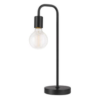 Globe Electric 18 in. Black Table Lamp