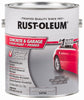 Rust-Oleum Satin Battleship Gray Acrylic Concrete and Garage Floor Paint 1 gal. (Pack of 2)