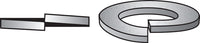Hillman 7/8 in. D Zinc-Plated Steel Split Lock Washer 10 pk