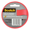 Scotch Expressions .94 in. W X 20 yd L Red Low Strength Masking Tape 1 pk