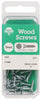 Hillman No. 8 x 3/4 in. L Phillips Zinc-Plated Wood Screws 20 pk (Pack of 10)