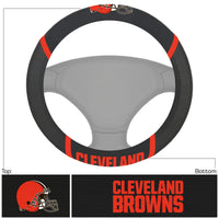 NFL - Cleveland Browns  Embroidered Steering Wheel Cover