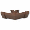 Amerimax 6.75 in. H x 5 in. W x 6.75 in. L Brown Vinyl Gutter Corner (Pack of 10)