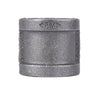 BK Products 1/2 in. FPT x 1/2 in. Dia. FPT Black Malleable Iron Coupling (Pack of 5)