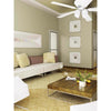 Westinghouse 52 in. Rustic Bronze White LED Indoor Ceiling Fan