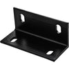 National Hardware 3 in. H X 6.6 in. W X 0.25 in. D Black Structural Steel Inside/Outside Wide Corner (Pack of 5).