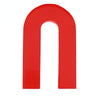 Master Magnetics 07225 2 X 1 X 0.25 Red Alnico Horseshoe Magnet With Keeper