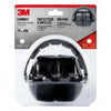3M 25 dB Soft Foam Folding Earmuffs Black 1 pair (Pack of 5)