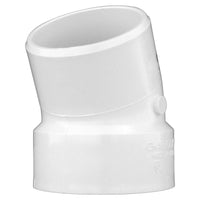 Charlotte Pipe 2 in. Hub X 2 in. D Spigot PVC Elbow 1 pk - Deal of The Week