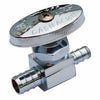 SharkBite 1/2 in. PEX Barb X 3/8 in. Brass Stop Valve