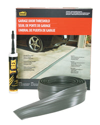 M-D Gray Vinyl Threshold Kit For Garage Doors 10 ft. L X 1/8 in.