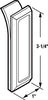 Prime-Line 3.25 in. L Natural Clear Acrylic Door Pull