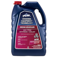 Peak Asian Red/Pink 50/50 Antifreeze/Coolant 1 gal (Pack of 6)