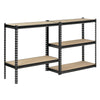 Edsal Black Steel Muscle Rack Adjustable Shelving Unit 1750 lbs. Capacity 72 H x 34 W x 14 D in.