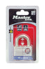 Master Lock 1-1/2 in. H X 2 in. W Laminated Steel 4-Pin Cylinder Padlock
