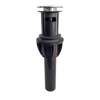 Keeney 1-1/4 in. Chrome Plastic Push Button Drain with Overflow - Deal of The Week