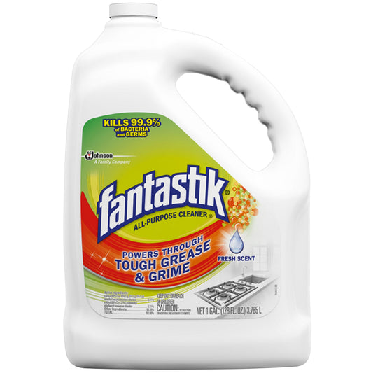 Fantastik Fresh Scent All Purpose Cleaner Liquid 1 gal (Pack of 4)