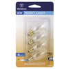 Westinghouse  4 watts C7  Speciality  Incandescent Bulb  E12 (Candelabra)  White  4 pk