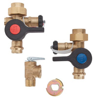 Generic-Universal 3/4 in. FPT in. X 3/4 in. FPT Brass Valve Kit - Deal of The Week