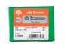 Hillman 1/2 in. X 2-1/2 in. L Hex Hot Dipped Galvanized Steel Lag Screw 50 pk
