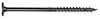 Simpson Strong-Tie No. 10 X 5-1/2 in. L Lobe Black Wood Screws 12 pk