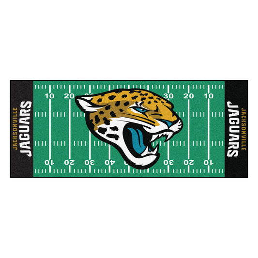 NFL - Jacksonville Jaguars Field Runner Mat - 30in. x 72in.