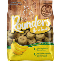 Rounders Horse Treats, Banana, 30 oz.