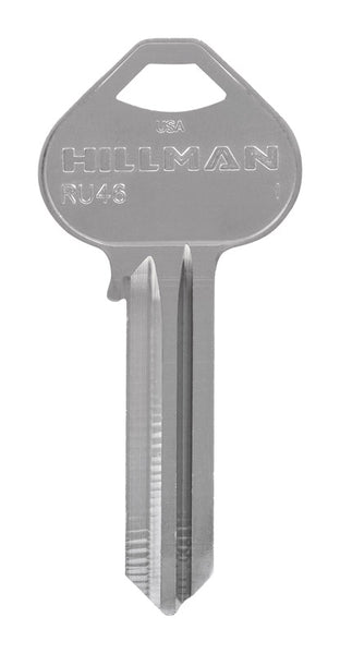 Llave tradicional Hillman para casa u oficina, llave universal en blanco individual (paquete de 10).