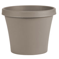 Bloem Terrapot Pebble Stone Resin UV-Resistant Tapered Traditional Planter 7 H in.