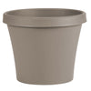 Bloem Terrapot Pebble Stone Resin UV-Resistant Tapered Traditional Planter 7 H in.