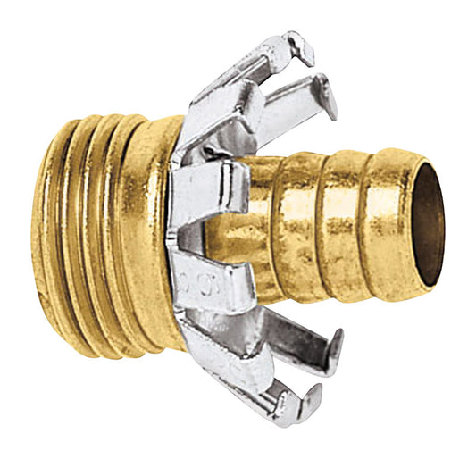 Gilmour 1/2 in. Brass Threaded Male Clinch Coupling (Pack of 10)