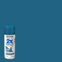 Rust-Oleum Painter's Touch 2X Ultra Cover Ultra Matte Nantucket Blue Spray Paint 12 oz. (Pack of 6)