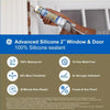 GE Silicone 2 Almond Silicone 2 Window and Door Silicone 10.1 oz. (Pack of 12) - Deal of The Week