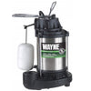 Wayne 1/2 HP 5100 gph Stainless Steel Vertical Float Switch AC Sump Pump 8 ft.