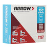 Arrow T50 3/8 in. W X 5/16 in. L 18 Ga. Flat Crown Heavy Duty Staples 5000 pk