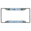 West Virginia University Metal License Plate Frame