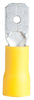 Gardner Bender 12-10 Ga. Insulated Wire Male Disconnect Yellow 16 pk