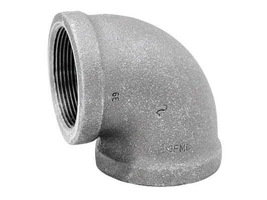 Anvil 3/8 in. FPT X 3/8 in. D FPT Black Malleable Iron Elbow