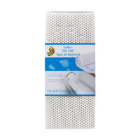 Duck Softex White Polypropylene Latex-Free Rectangle Bath Mat 17 L x 36 W in.