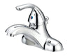OakBrook Chrome Single-Handle Bathroom Sink Faucet 4 in.