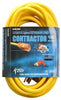 Southwire Outdoor 50 ft. L Yellow Extension Cord 12/3 SJTW