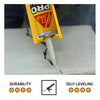 Sika Gray Polyurethane Concrete Crack Caulk Sealant 10.1 oz. - Open Box