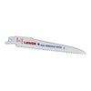LENOX LUMBERWOLF 6 in. Bi-Metal Reciprocating Saw Blade 6 TPI 5 pk