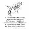 Amerock Allison Allison Cabinet Pull 3 in. Satin Nickel 1 pk